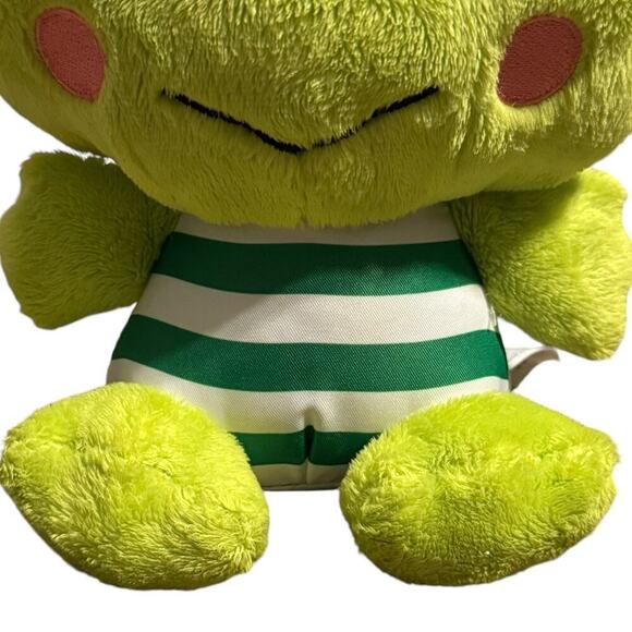 Hello Kitty and Friends Small Keroppi Frog Plush - Picture 3 of 9